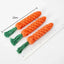 1Pcs Carrot Dog Bite Rope Pet Dog Toys Cartoon Chew Toys Durable Braided Bite Resistant Puppy Molar Cleaning Teeth Cotton Rope