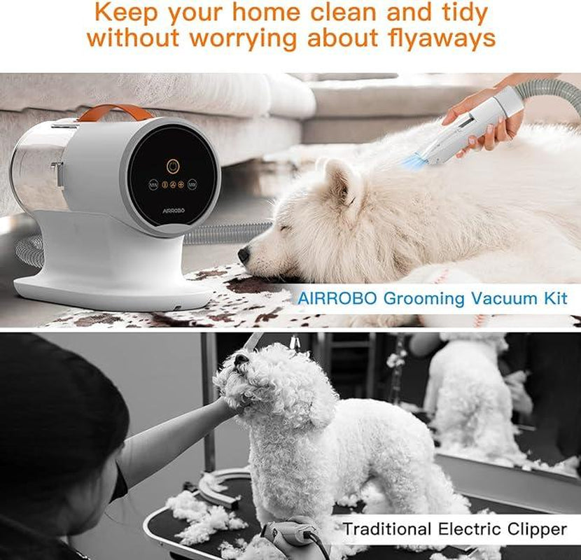[Springtok]Airrobo Dog Grooming Vacuum PG Series Pet Supplies, Pet Grooming Vaacuum for Dog, Dog Grooming Kit, Dog Vacuum for Shedding Grooming