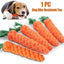 1Pcs Carrot Dog Bite Rope Pet Dog Toys Cartoon Chew Toys Durable Braided Bite Resistant Puppy Molar Cleaning Teeth Cotton Rope