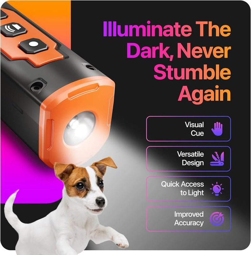 Dog Barking Stopper, anti Barking Device for Dogs, Stop Barking Neighbors Dog, Humane Training Tool for Training & Behavior Aids, 50 Feet Range