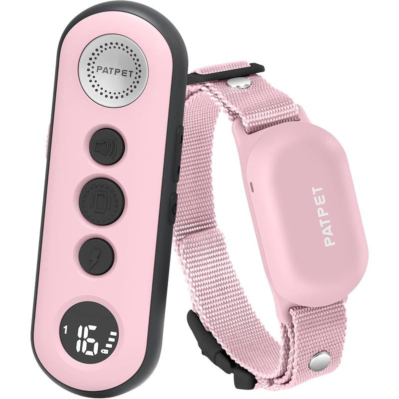 Electric Dog Collar with Remote - Safe Adjustable Modes, Rechargeable Waterproof E-Collar for Small, Medium, and Large Dogs (8-120 Lbs)