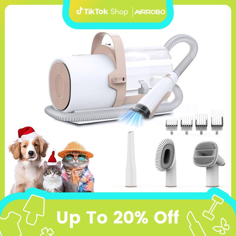 [Springtok]Airrobo Dog Grooming Vacuum PG Series Pet Supplies, Pet Grooming Vaacuum for Dog, Dog Grooming Kit, Dog Vacuum for Shedding Grooming