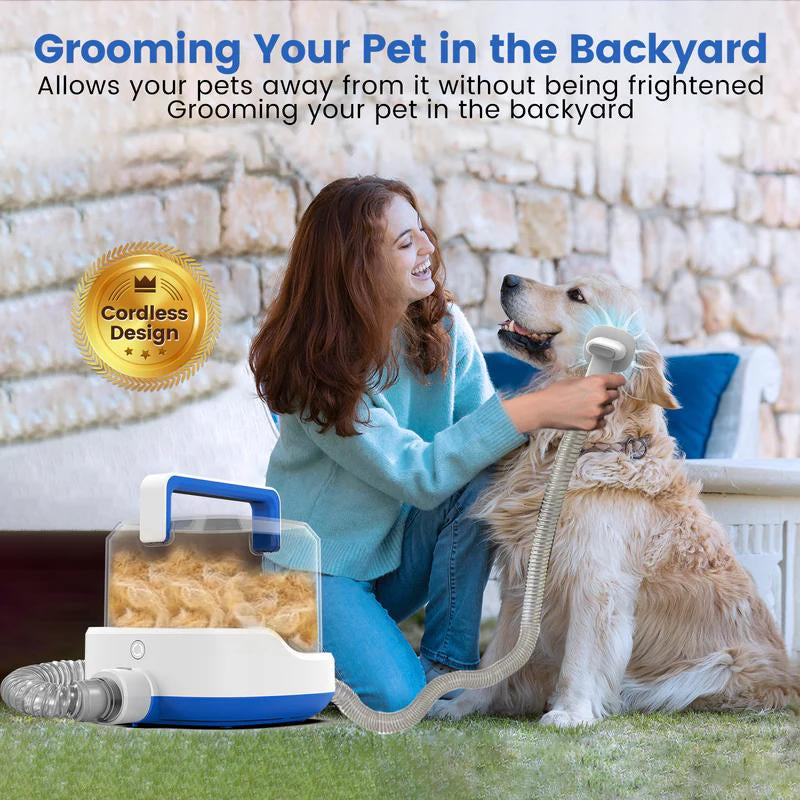 [Springtok]Airrobo Dog Grooming Vacuum PG Series Pet Supplies, Pet Grooming Vaacuum for Dog, Dog Grooming Kit, Dog Vacuum for Shedding Grooming