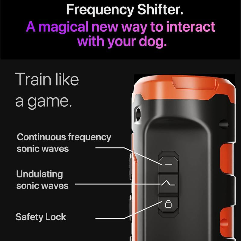 Dog Barking Stopper, anti Barking Device for Dogs, Stop Barking Neighbors Dog, Humane Training Tool for Training & Behavior Aids, 50 Feet Range