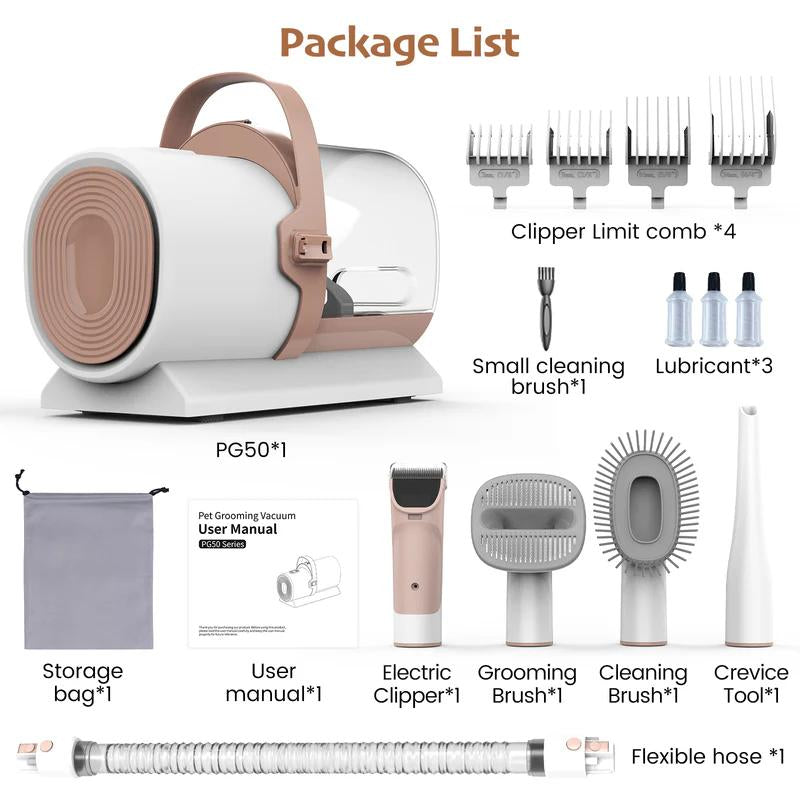 [Springtok]Airrobo Dog Grooming Vacuum PG Series Pet Supplies, Pet Grooming Vaacuum for Dog, Dog Grooming Kit, Dog Vacuum for Shedding Grooming