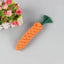 1Pcs Carrot Dog Bite Rope Pet Dog Toys Cartoon Chew Toys Durable Braided Bite Resistant Puppy Molar Cleaning Teeth Cotton Rope